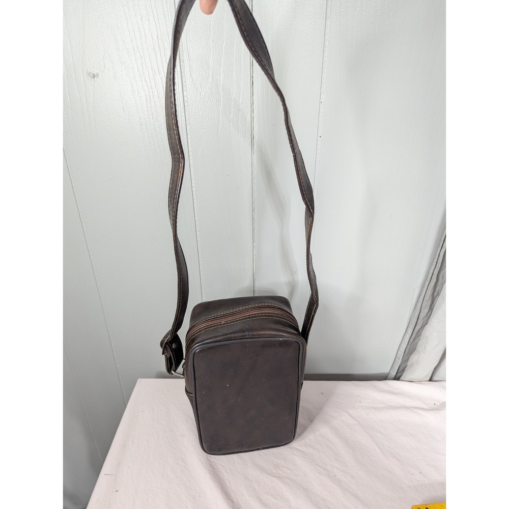 Vintage Camera carry crossbody shoulder bag satchel man men unisex brown tote